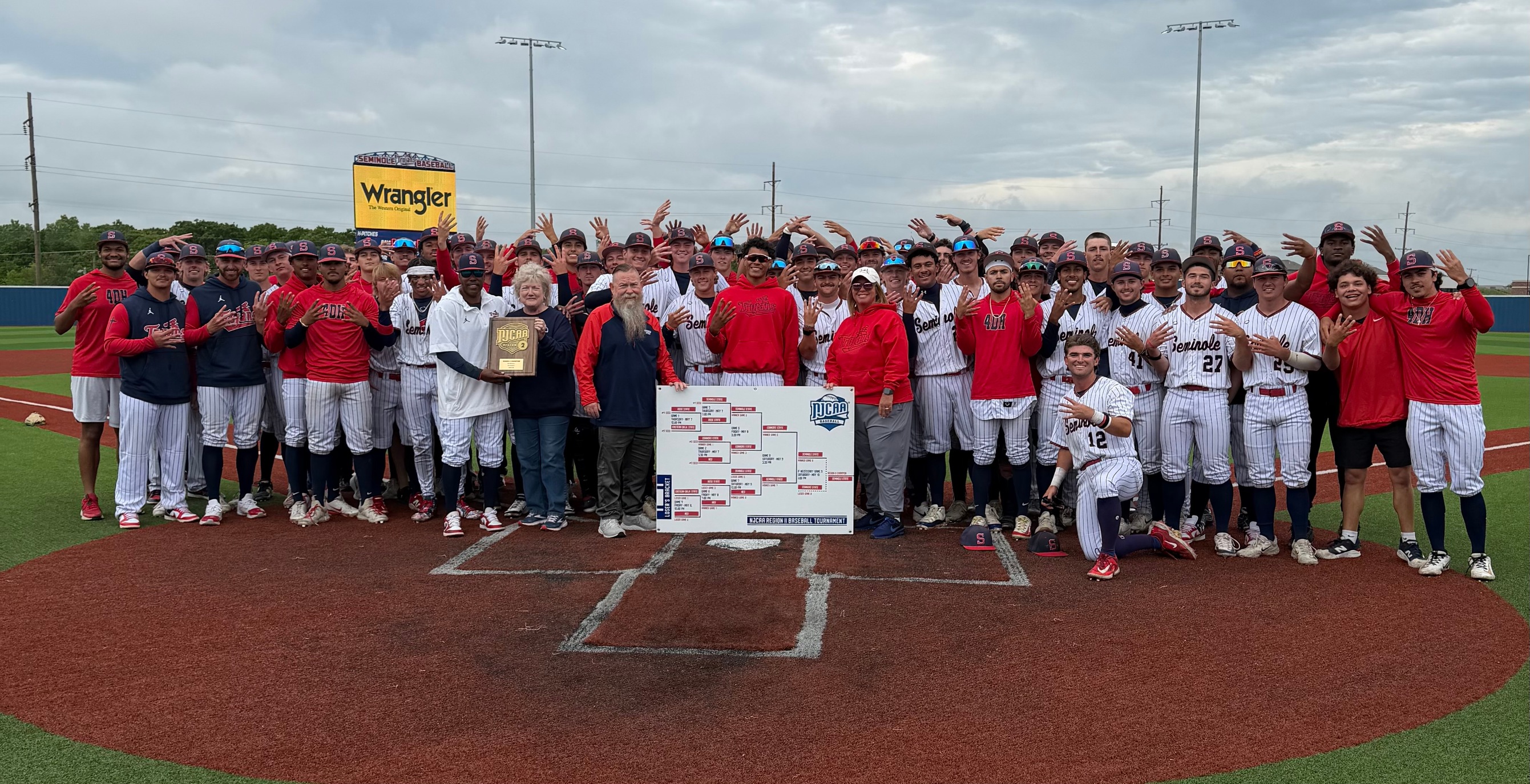 2026 Region 2 DI Baseball & South Central District Champions - Seminole State College