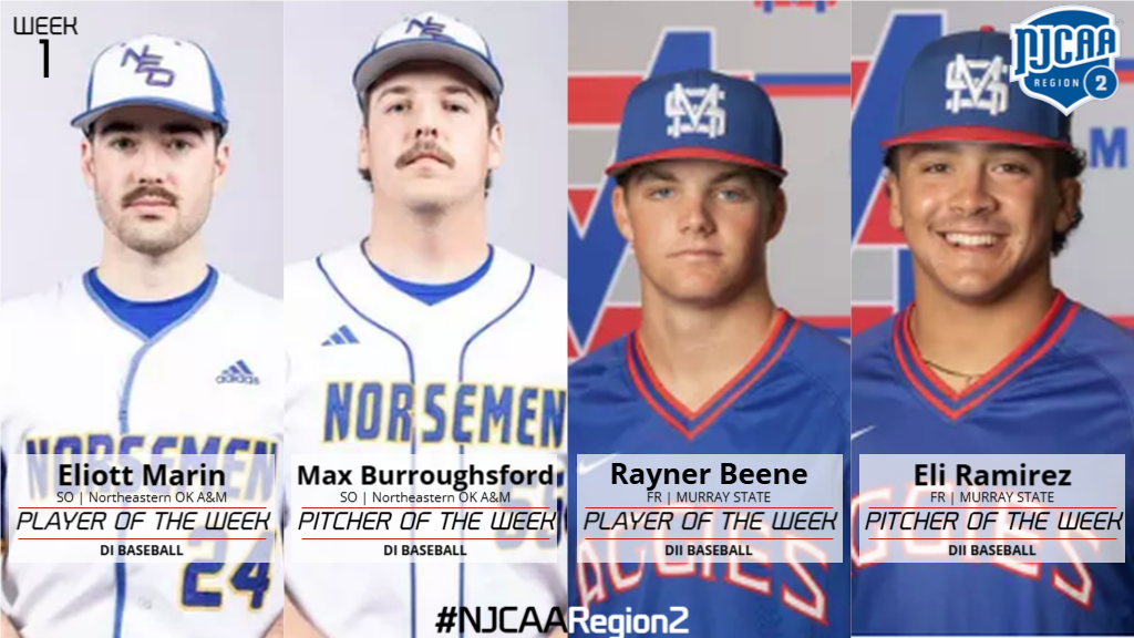 Week 1 - Baseball Players of the Week