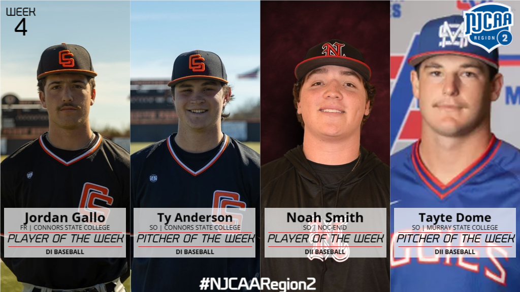 Week 4 - Baseball Players of the Week