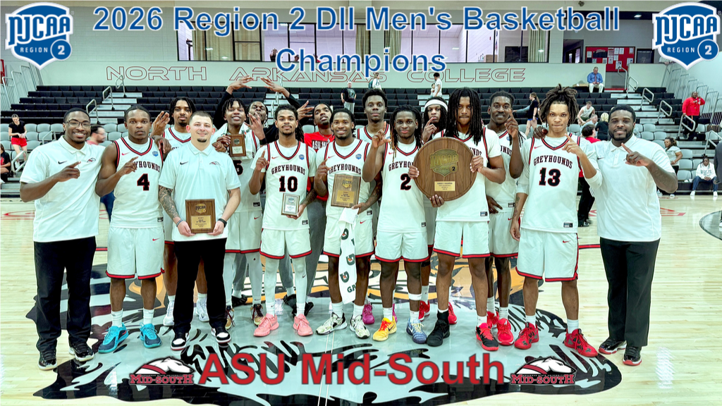 2026 Region 2 DII Men's Basketball Champions - ASU Mid-South