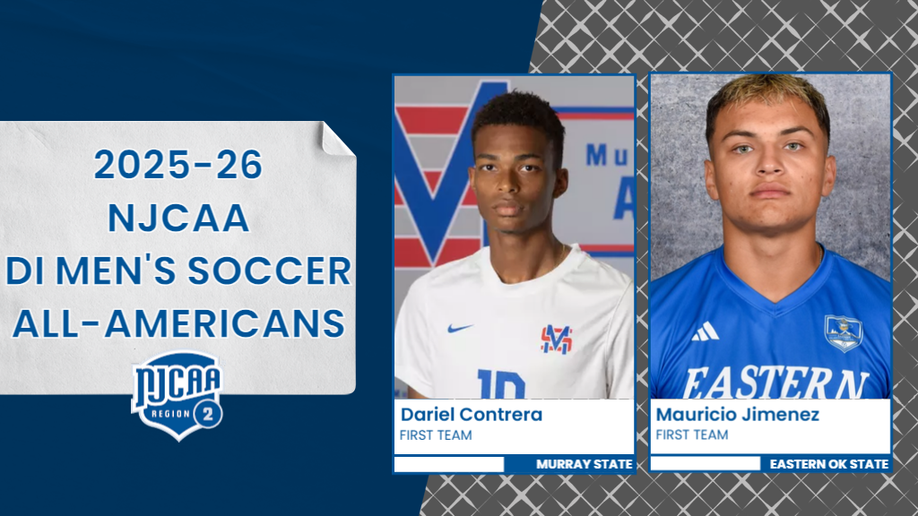 2025-26 NJCAA Men's Soccer All-Americans