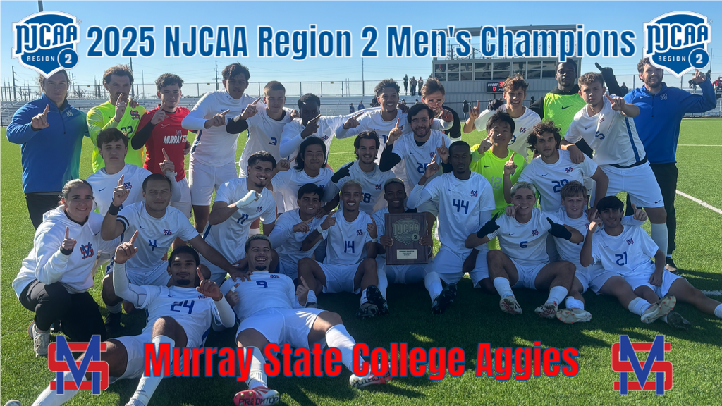 2025 Region 2 &amp; NJCAA Mid-South District Champions - Murray State College