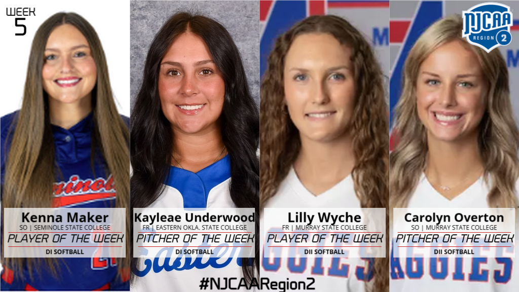 Week 5 - Softball Players of the Week