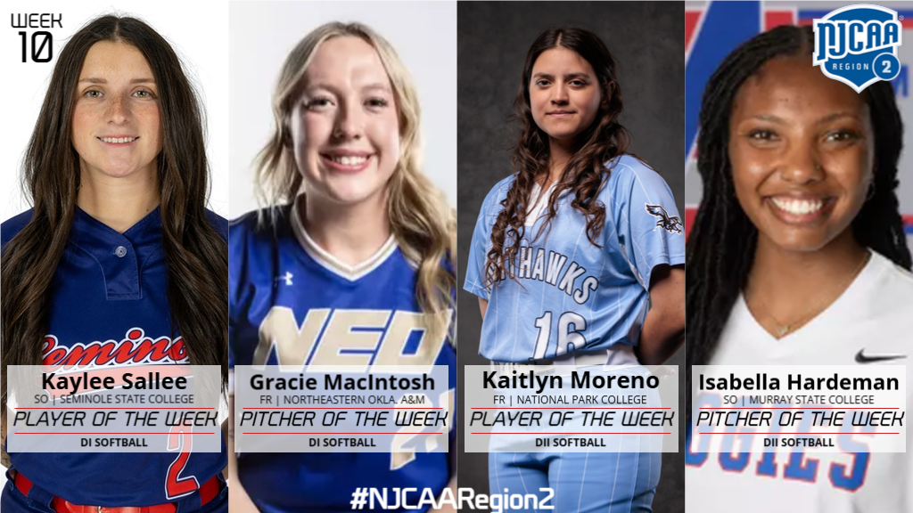 Week 10 - Softball Players of the Week