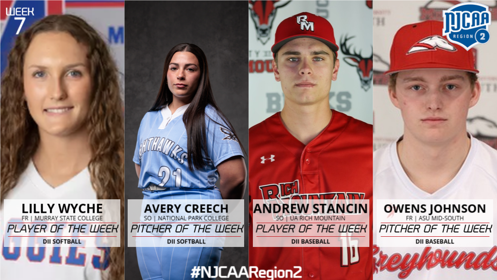 Week 7 - Baseball & Softball Players of the Week
