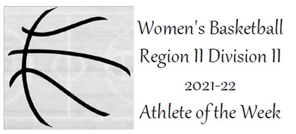 2021-22 DII Women's Basketball Athlete of the Week