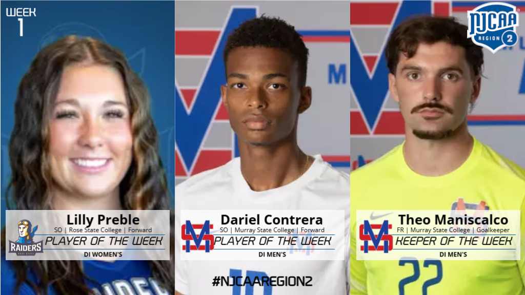 2025 - Week 1 - Soccer Players of the Week
